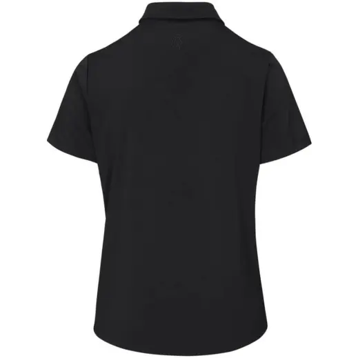 Ladies Masters Golf Shirt Black Back